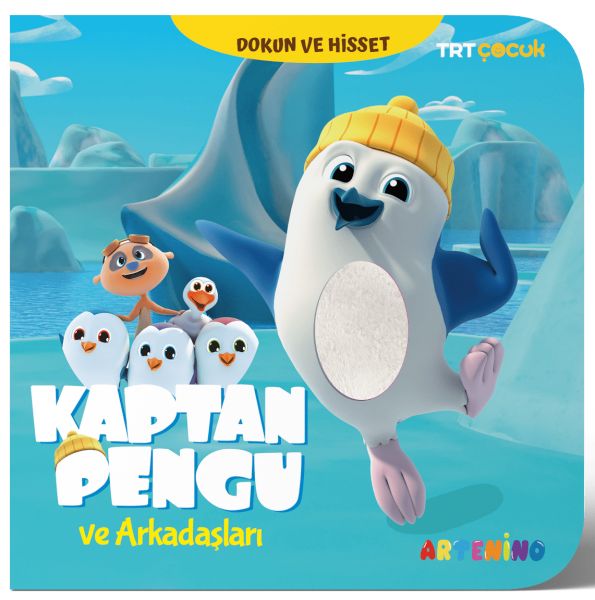 Kaptan Pengu - Trt Çocuk Dokun ve Hisset Kitap-zoom-