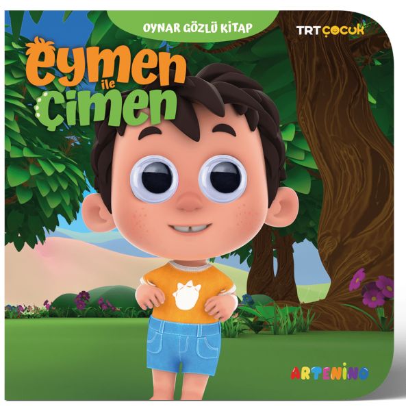 Eymen ile Çimen - Trt Çocuk Oynar Gözlü Kitap-zoom-