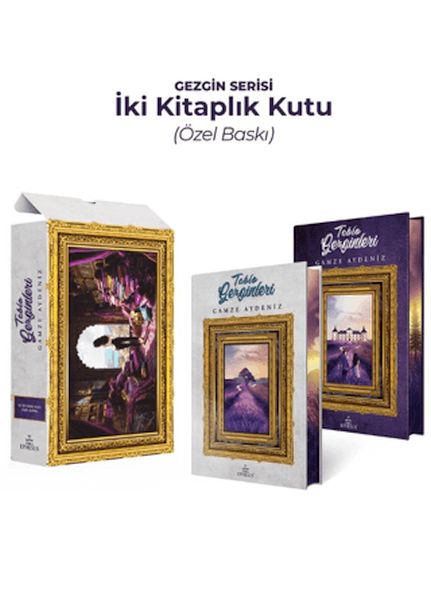 Gezgin Serisi İki Kitaplık Kutu – Yan Boyamalı-zoom-