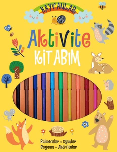 Hayvanlar Aktivite Kitabım-zoom-