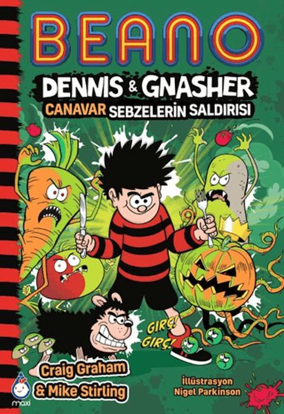 Beano Dennis & Gnasher Canavar Sebzelerin Saldırısı-zoom-