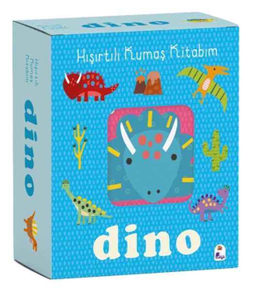 Hışırtılı Kumaş Kitabım - Dino-zoom-