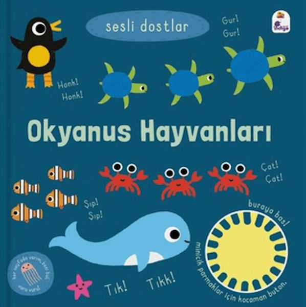 Sesli Dostlar - Okyanus Hayvanları (Sesli Kitap)-zoom-