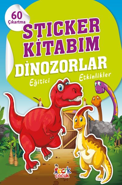 Stıcker Kitabım - Dinozorlar-zoom-