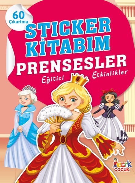 Stıcker Kitabım - Prensesler-zoom-