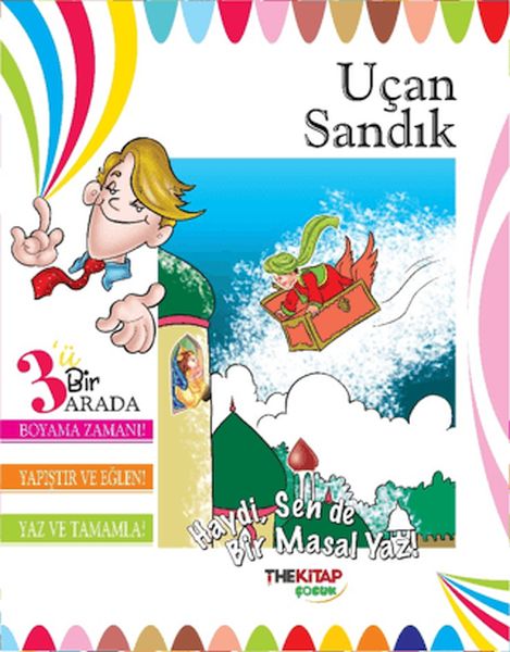 Uçan Sandık (Üçü Bir Arada Etkinlik Kitabı)-zoom-