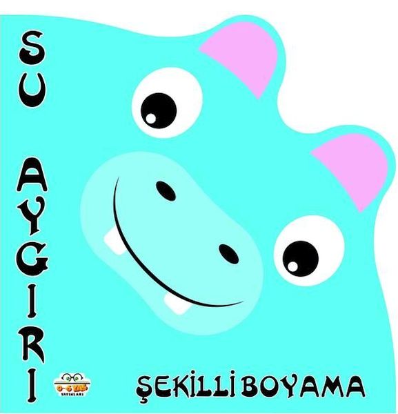 Şekilli Boyama Su Aygırı-zoom-