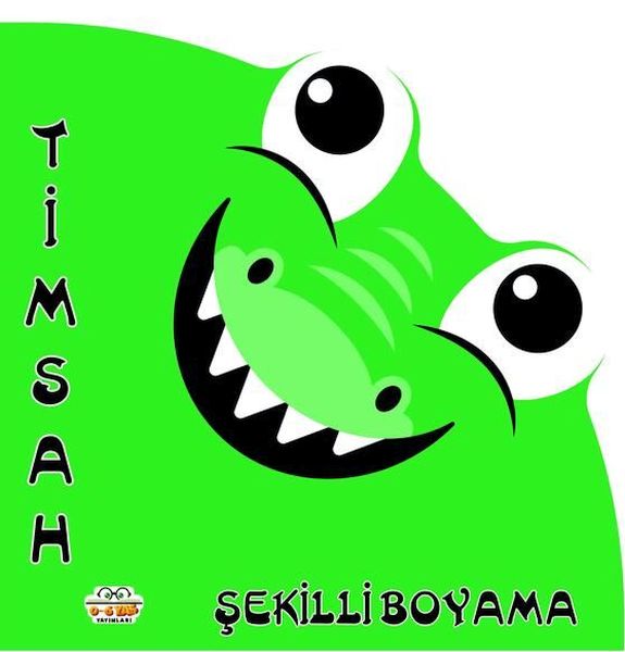 Şekilli Boyama Timsah-zoom-