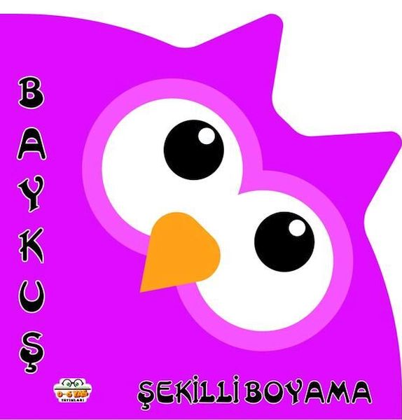 Şekilli Boyama Baykuş-zoom-