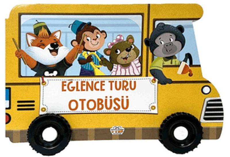 Eğlence Turu Otobüsü Tekerlekli Kitaplar-zoom-