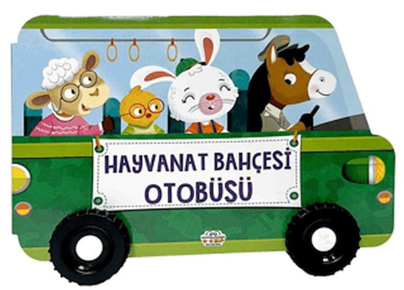 Hayvanat Bahçesi Otobüsü Tekerlekli Kitaplar-zoom-