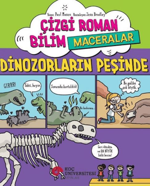 Çizgi Roman Bilim Maceralar - Dinozorların Peşinde-zoom-