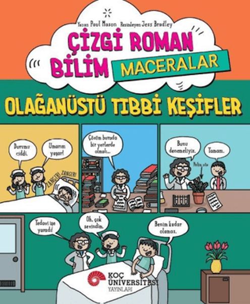 Çizgi Roman Bilim - Maceralar – Olağanüstü Tıbbi Keşifler-zoom-
