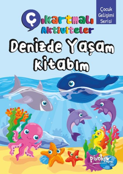 Çıkartmalı Aktiviteler Denizde Yaşam Kitabım-zoom-