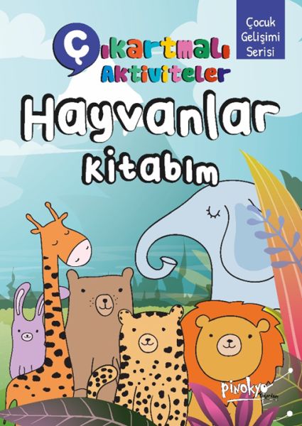 Çıkartmalı Aktiviteler Hayvanlar Kitabım-zoom-