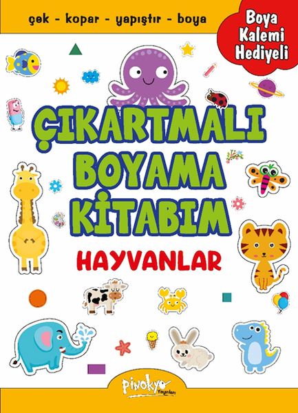 Çıkartmalı Boyama Hayvanlar-zoom-