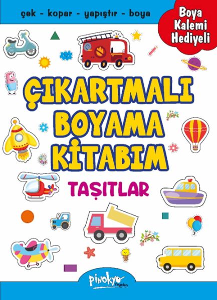Çıkartmalı Boyama Taşıtlar-zoom-
