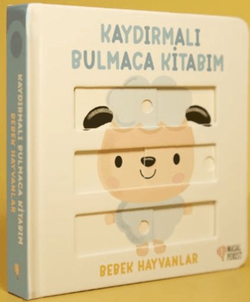 Kaydırmalı Bulmaca Kitabım - Bebek Hayvanlar-zoom-