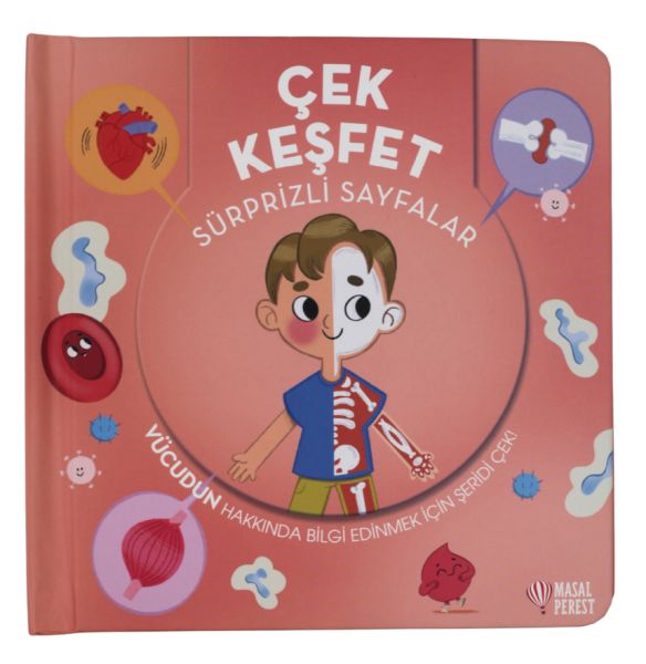 Çek Keşfet - İnsan Vücudu Sürprizli Sayfalar