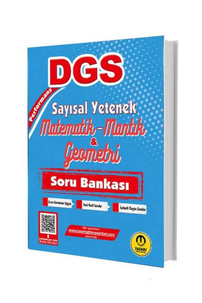 Tasarı Yayınları DGS Sayısal Yetenek Matematik Mantık Geometri Soru Bankası