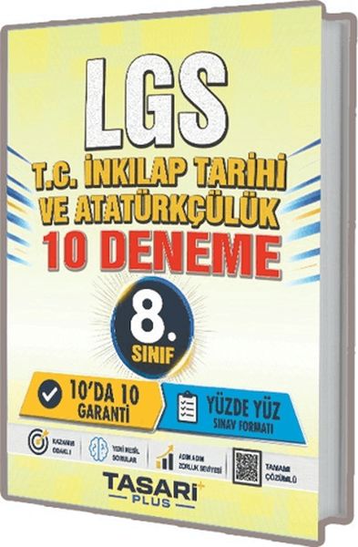 Tasarı 8. Sınıf LGS T.C. İnkılap Tarihi ve Atatürkçülük 10 Deneme-zoom-