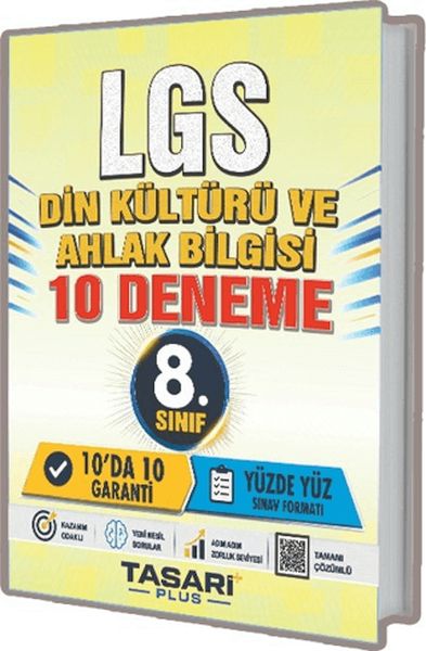 Tasarı 8. Sınıf LGS Din Kültürü ve Ahlak Bilgisi 10 Çözümlü Deneme-zoom-