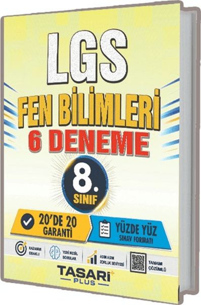Tasarı 8. Sınıf LGS Fen Bilimleri 6 Deneme-zoom-