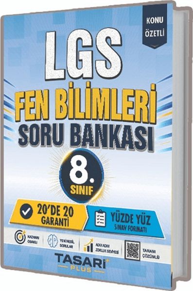 Tasarı 8. Sınıf LGS Fen Bilimleri Soru Bankası-zoom-