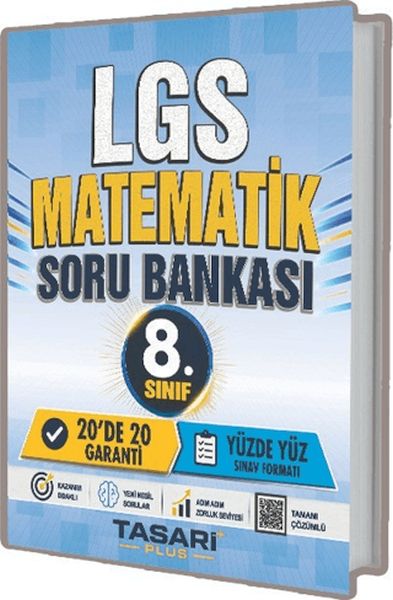Tasarı 8. Sınıf LGS Matematik Çözümlü Soru Bankası