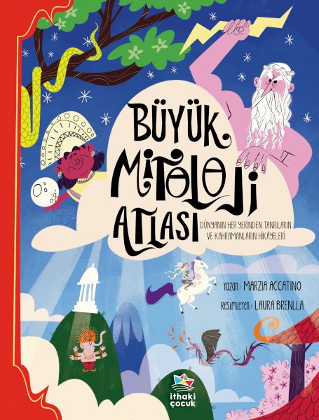 Büyük Mitoloji Atlası - Dünyanın Her Yerinden Tanrıların ve Kahramanların Hikâyeleri-zoom-