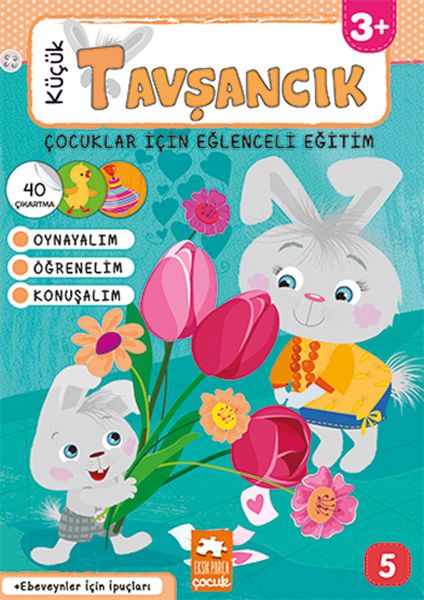 Küçük Tavşancık Serisi 5 - Küçük Tavşancık - Çocuklar İçin Eğlenceli Eğitim