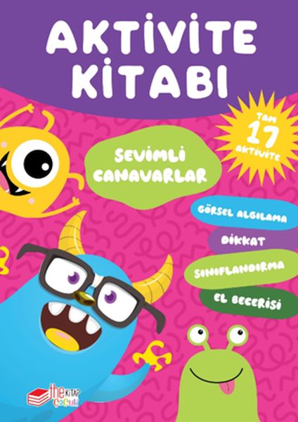 Loli Papi Serisi Aktivite Kitabı: Sevimli Canavarlar-zoom-
