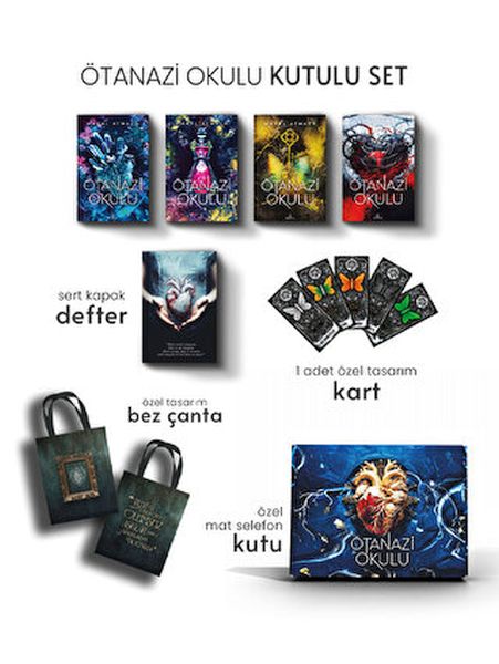 Ötanazi Okulu Kutulu Set (Ciltli)-zoom-