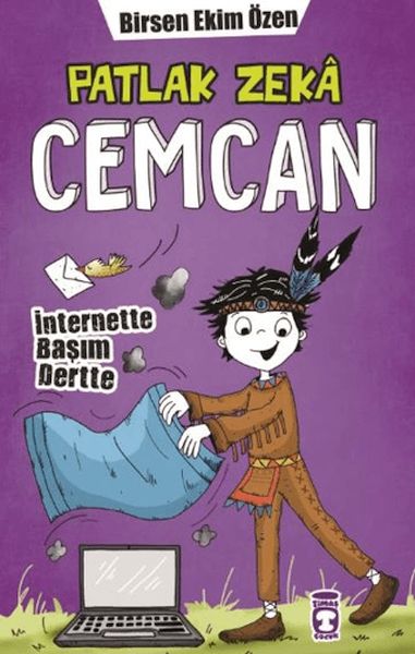 Patlak Zeka Cemcan - İnternette Başım Dertte (Fleksi Cilt)-zoom-