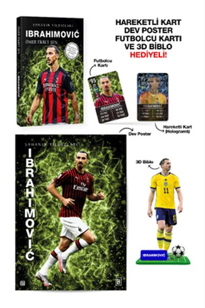 Ibrahimovic - Sahanın Yıldızları - 3D Biblo, Hareketli-zoom-