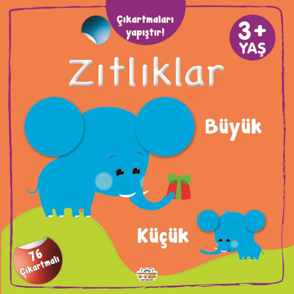 Çıkartmaları Yapıştır-Zıtlıklar (Büyük-Küçük)-zoom-