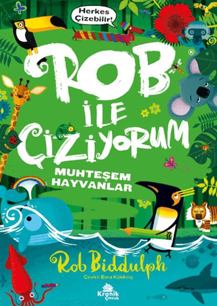 Rob ile Çiziyorum 2 Muhteşem Hayvanlar-zoom-