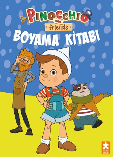 Pinocchio and Friends - Boyama Kitabı 3-zoom-
