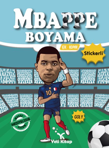 Mbappe Boyama Kitabı-zoom-