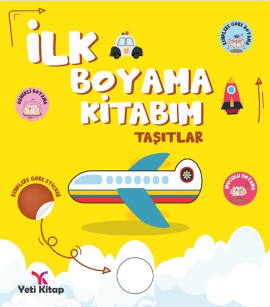 İlk Boyama Kitabım Taşıtlar-zoom-