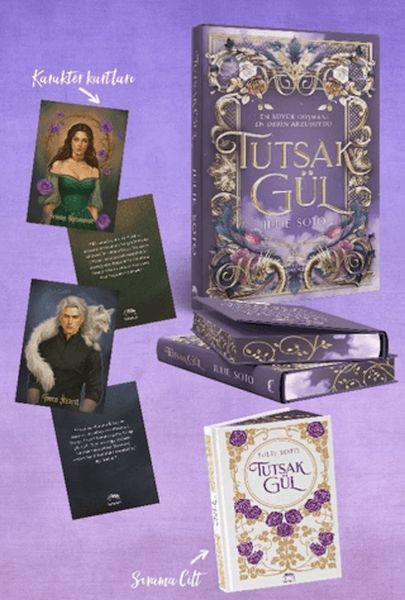 Tutsak Gül – Yan Boyamalı-zoom-