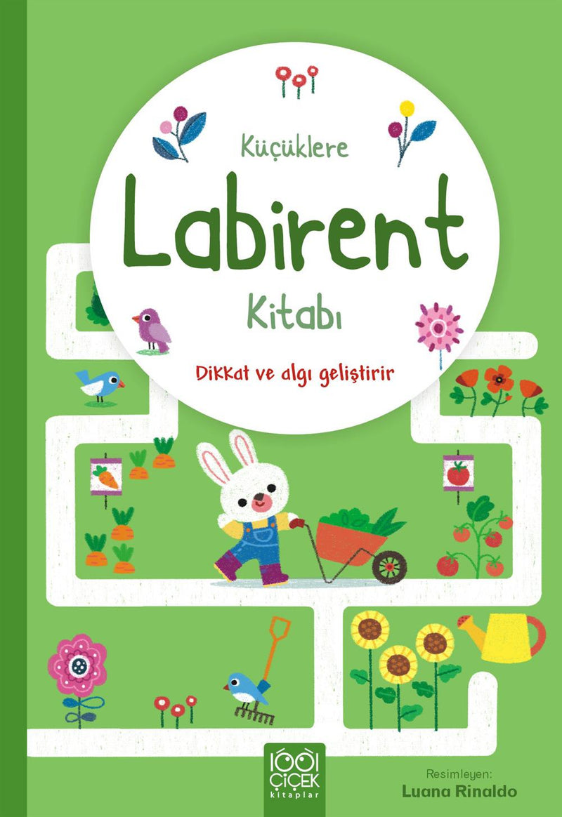 Küçüklere Labirent Kitabı - Dikkat ve Algı Geliştirir-zoom-