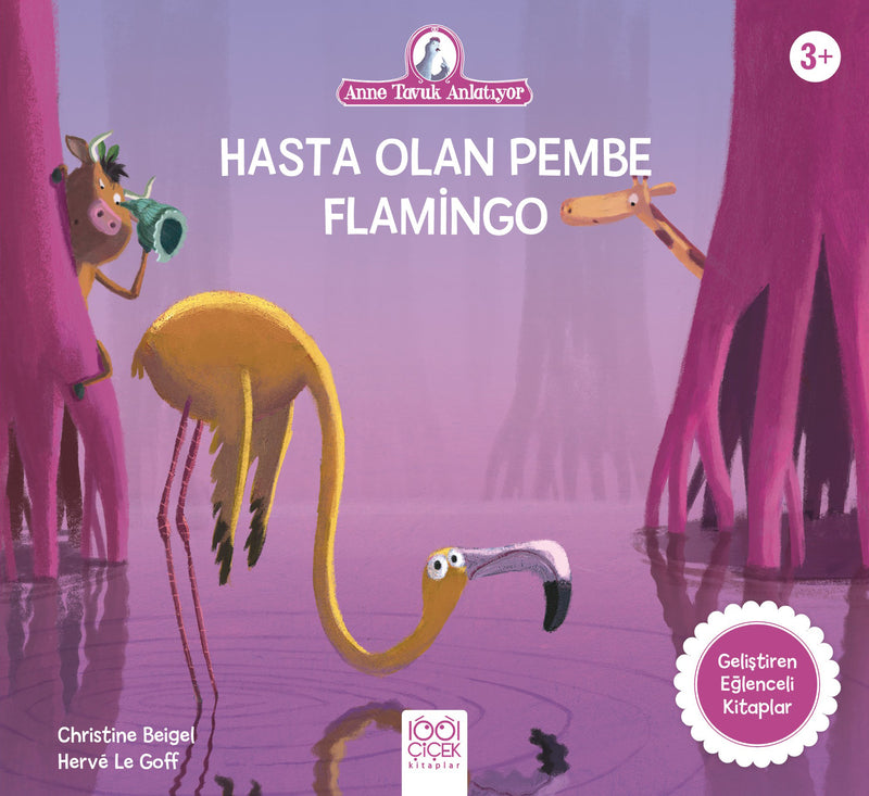 Hasta Olan Pembe Flamingo-zoom-