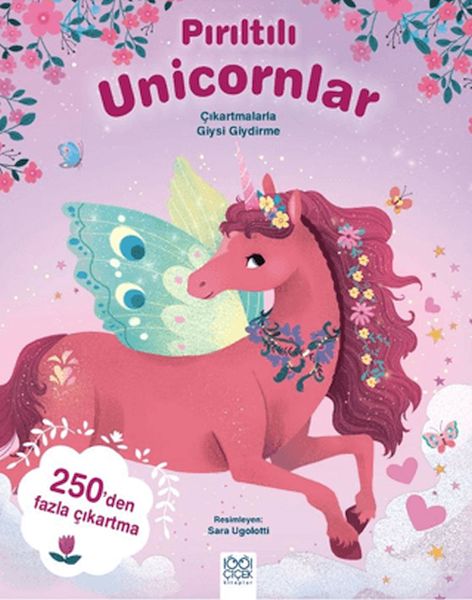 Pırıltılı Unicornlar – Çıkartmalarla Giysi Giydirme