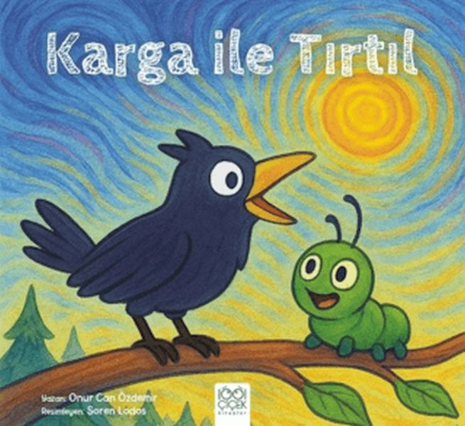 Karga İle Tırtıl-zoom-