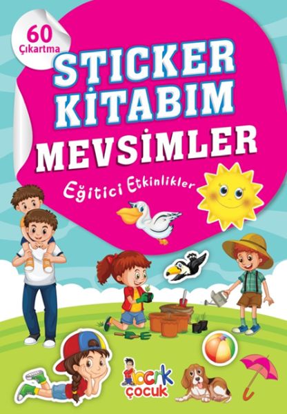 Stıcker Kitabım Mevsimler-zoom-