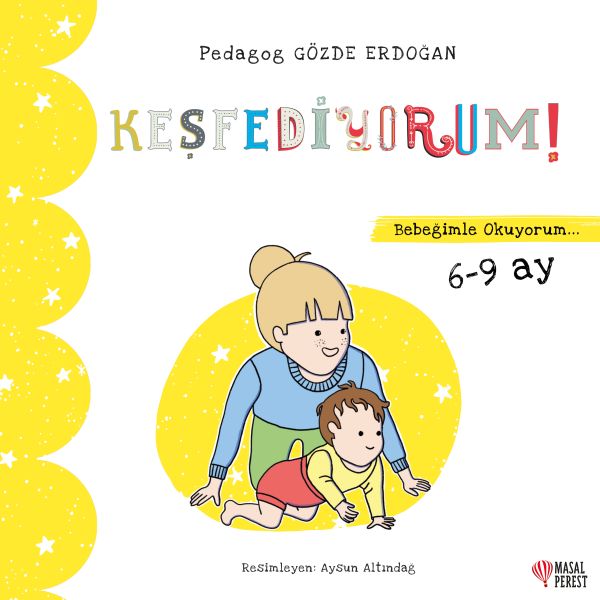 Keşfediyorum - Bebeğimle Okuyorum 6-9 Ay-zoom-