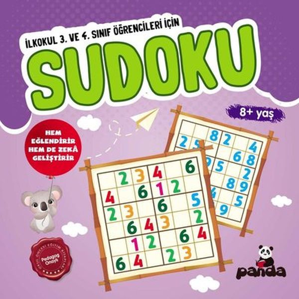 Sudoku 8+ Yaş - İlkokul 3. ve 4. Sınıf Öğrencileri İçin-zoom-