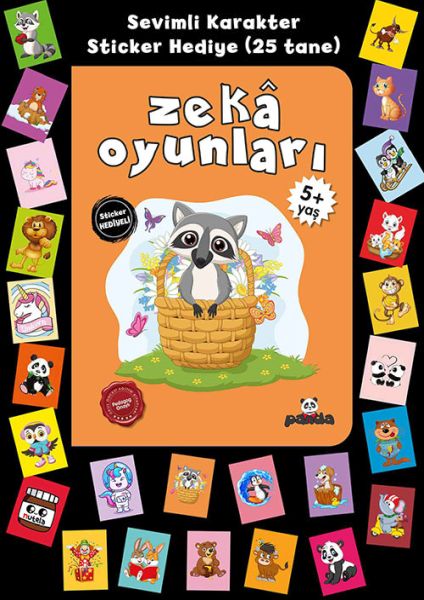Stickerlı 5+ Yaş Zekâ Oyunları-zoom-
