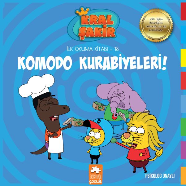 Kral Şakir İlk Okuma 18 - Komodo Kurabiyeleri-zoom-